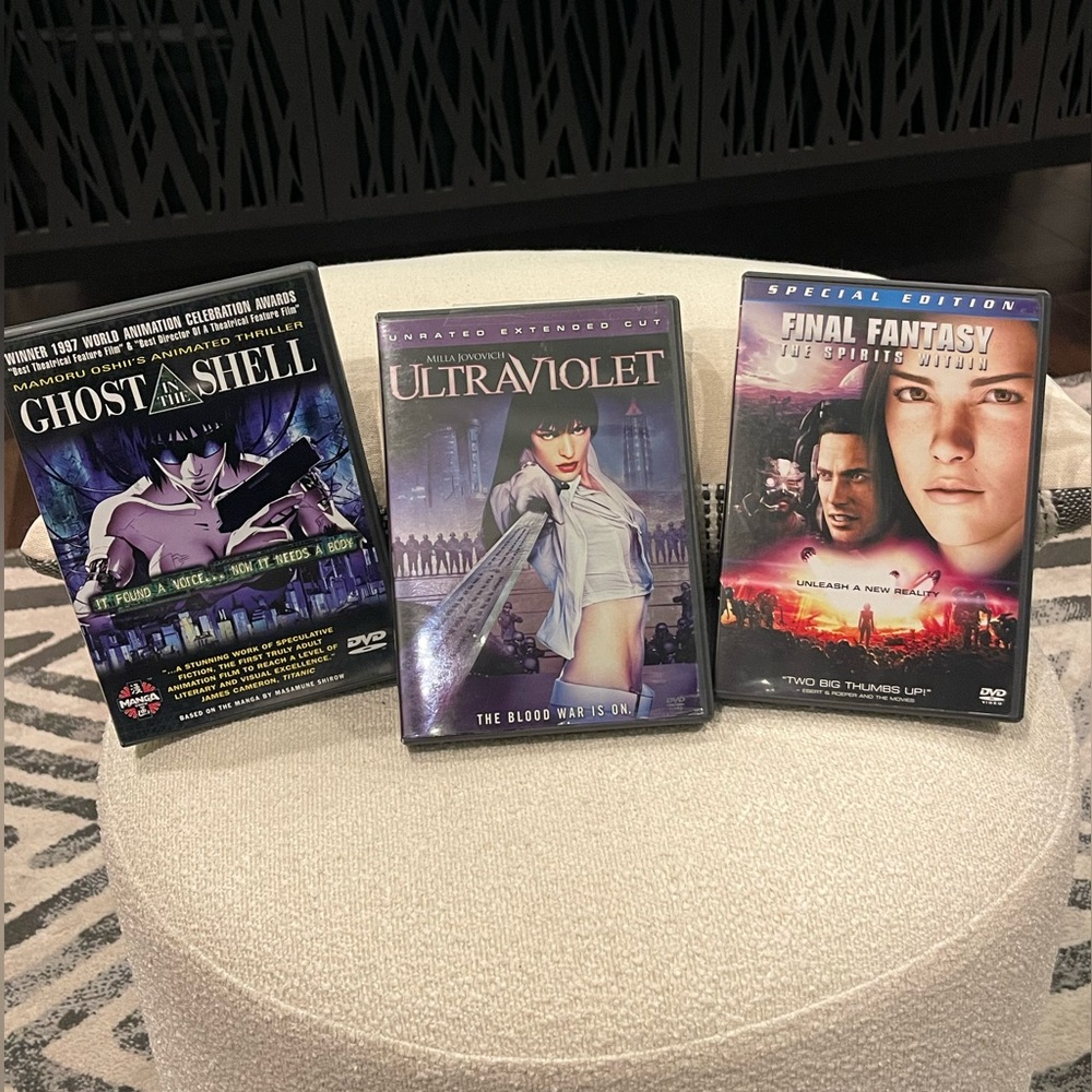 Ghost in the Shell, Ultraviolet, Final Fantasy DVD Set